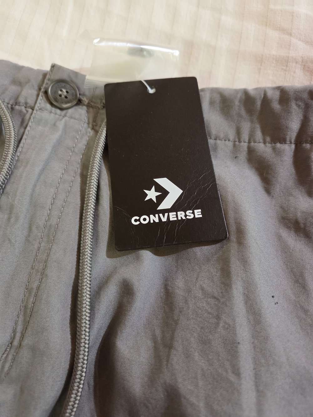 Converse Gray Cargo Skirt Womens Size XL Casual Drawstring Cargo Midi Skirt - Picture 6 of 13